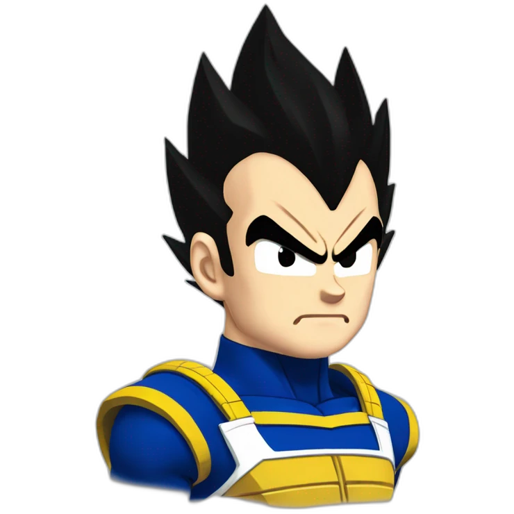 Vegeta ultra ego emoji