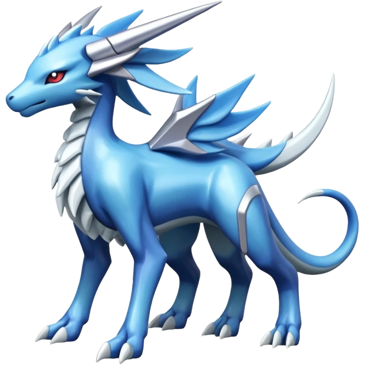 Samurott-Suicune-Dialga-Fakémon-hybrid-creature (full body)  emoji