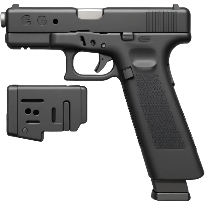 Glock whit a Kris vect mag emoji