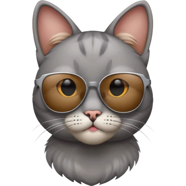 Cat wearing sunglasses emoji