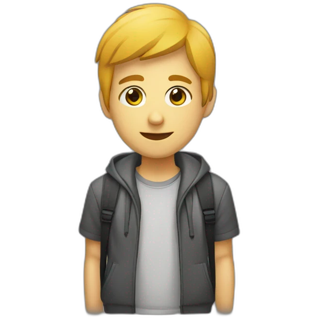 informatico joven emoji