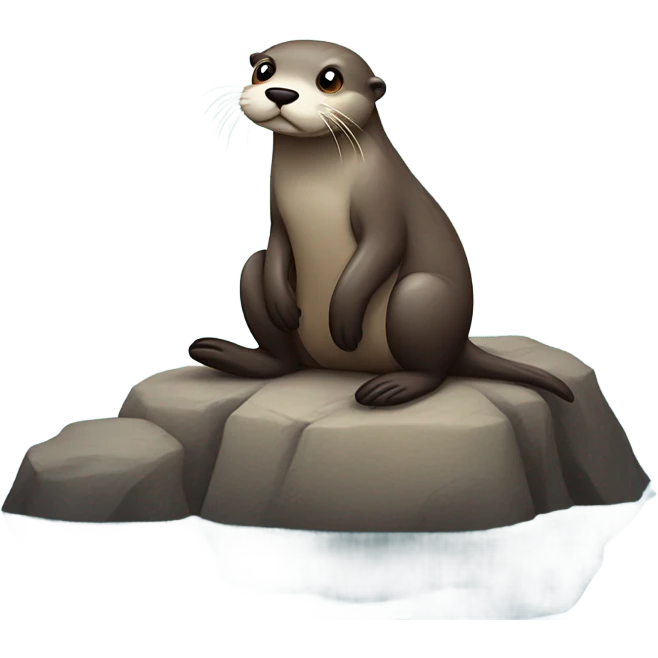 sad otter emoji