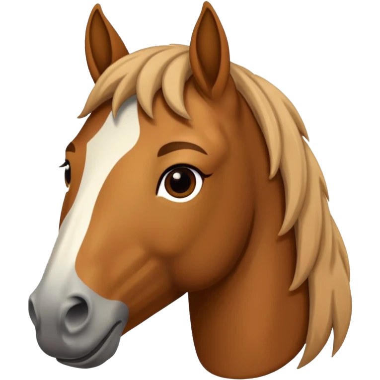 Cavalo com trump emoji