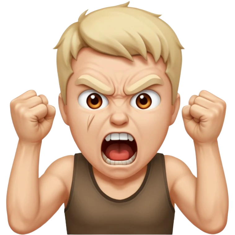 SCREAMING IN RAGE emoji