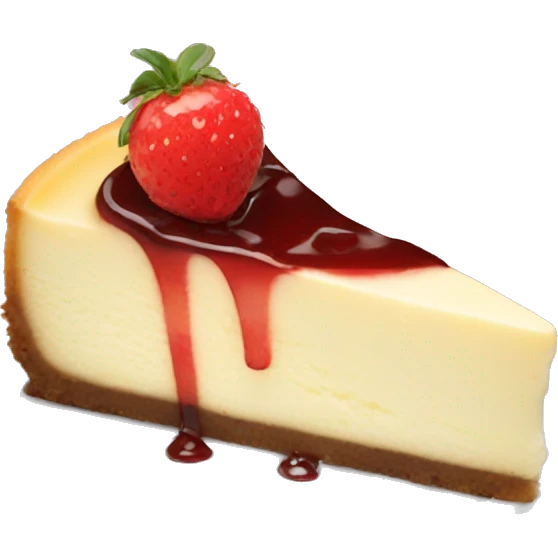 Biting cheesecake  emoji