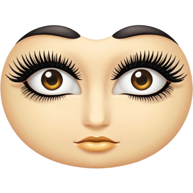 Pestañas  emoji