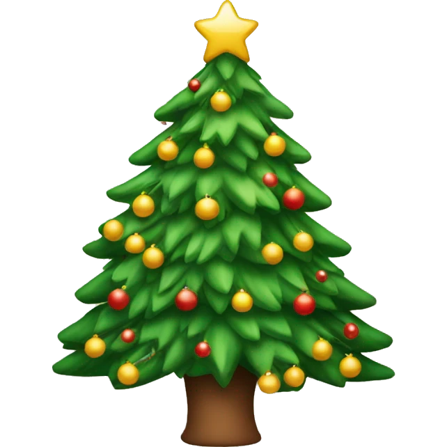 christmas tree emoji