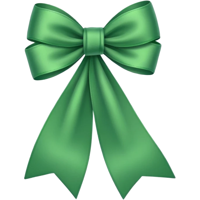 Green ribbon emoji