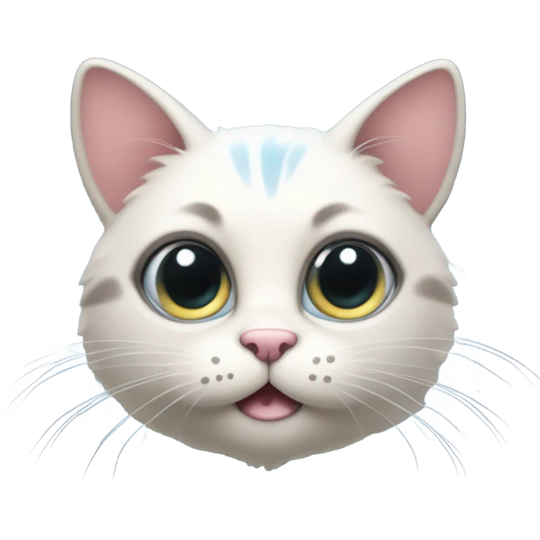 Cat with star eyes emoji