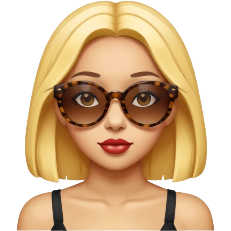doja cat wear sunglasses emoji