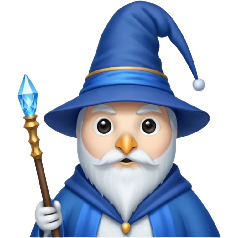 Penguin Wizard emoji