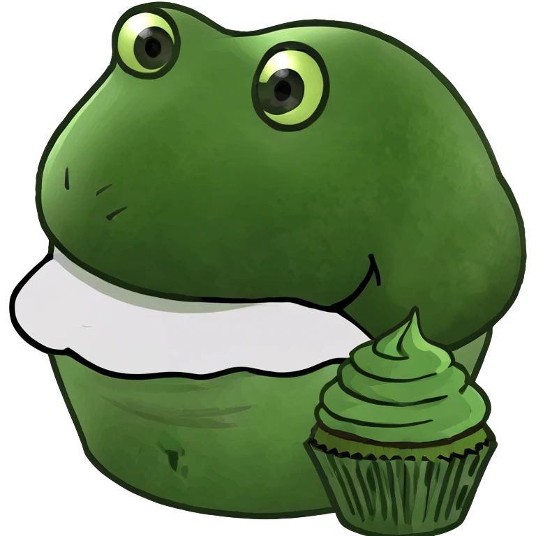 Frosted Cupcake with the name Sydney on it emoji