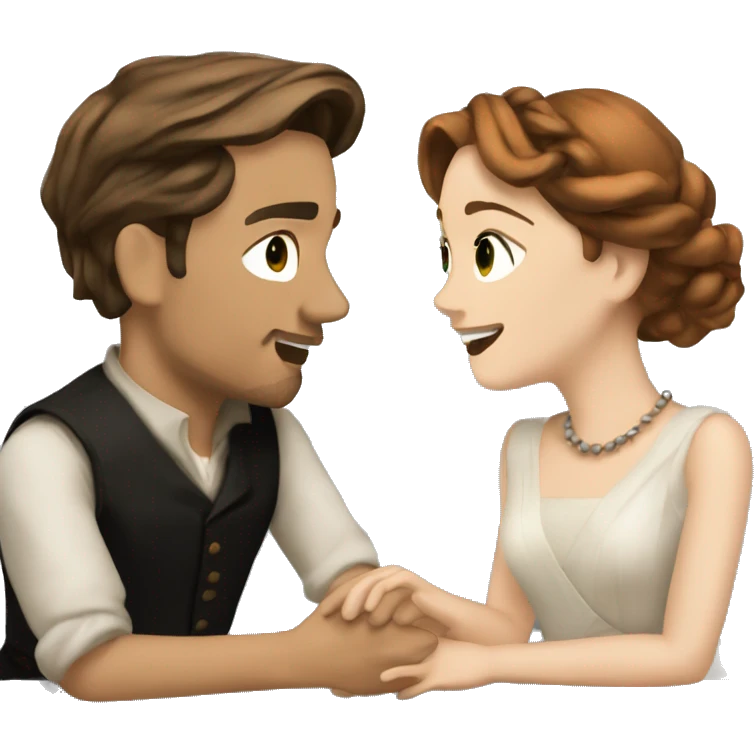 Jack and rose titanic emoji