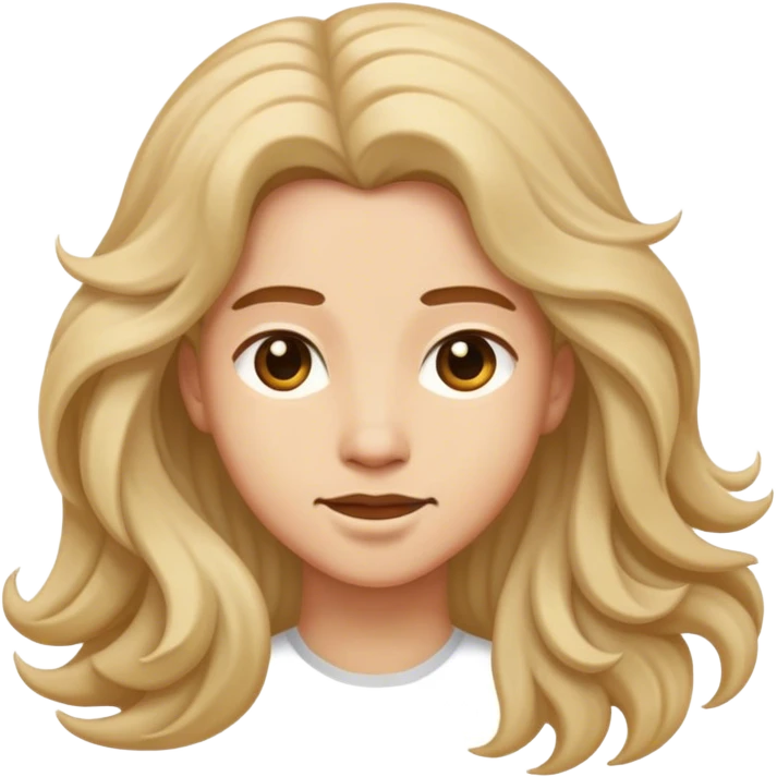 headless and faceless hair emoji