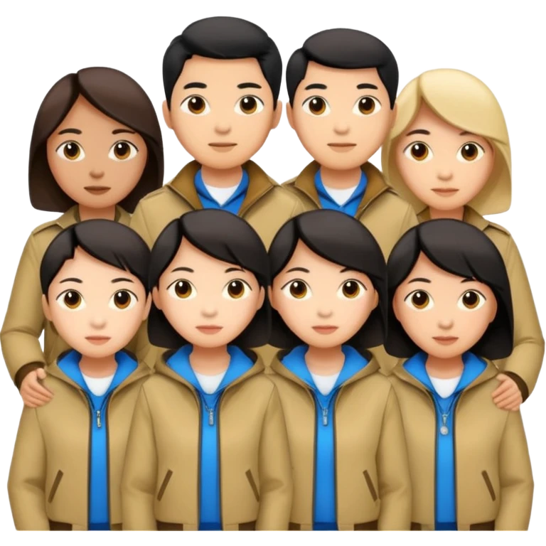 make BTS doing 67 emoji