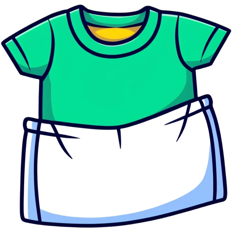 folded clean clothes emoji
