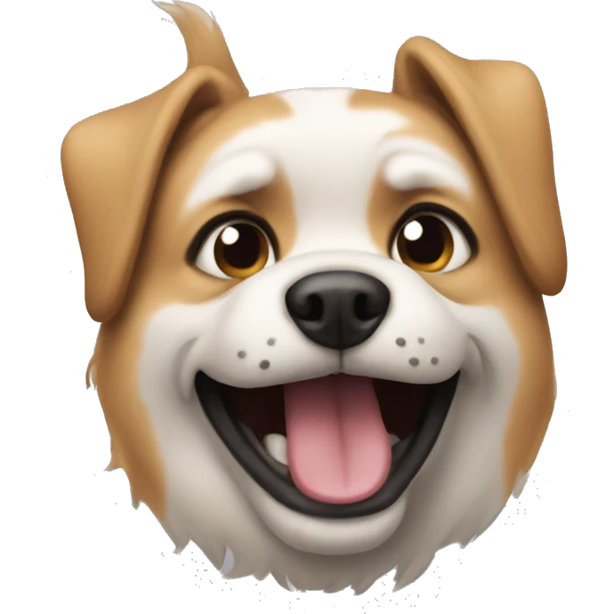 Funny meme dog emoji