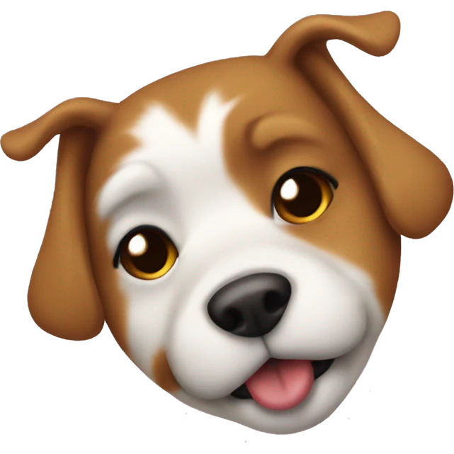 Kiss  dog emoji