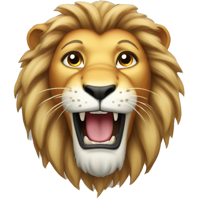 Lion face emoji