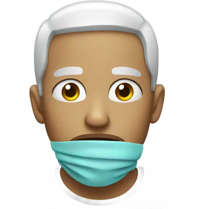Feeling sick emoji