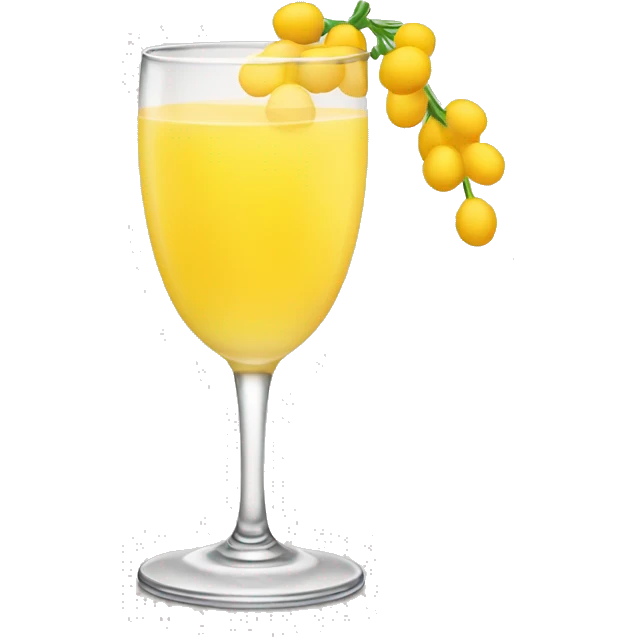 a mimosa drink emoji