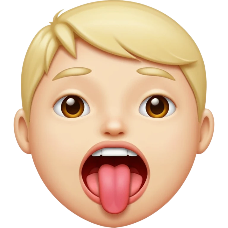 person sticking out tongue emoji