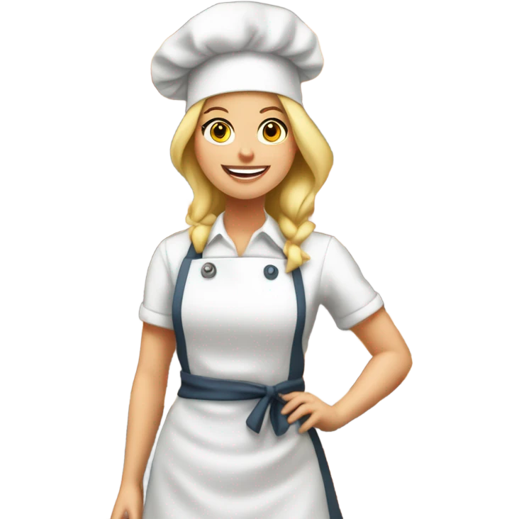Bakery blond girl emoji