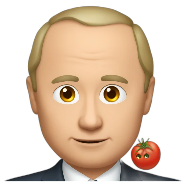 PUTIN AND TOMATO emoji