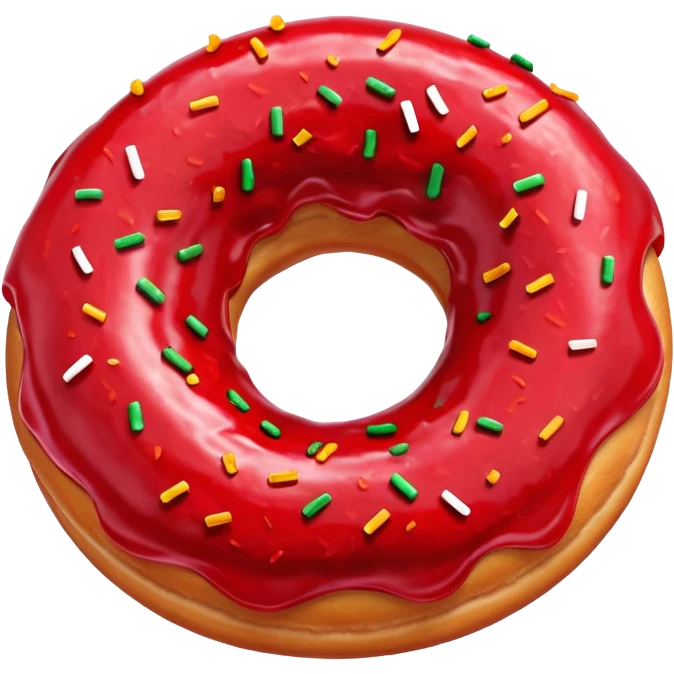 Hot takis donut emoji