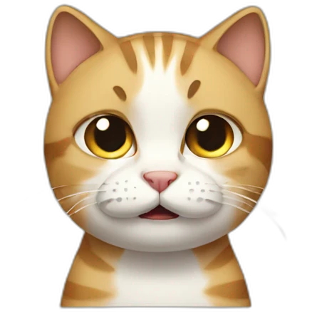 Cat crying  emoji