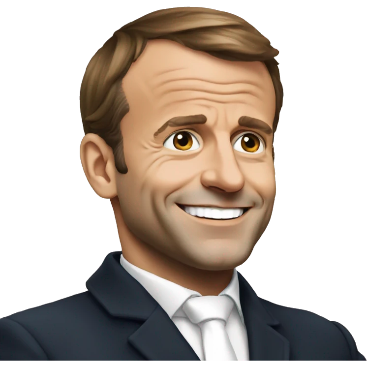 Emmanuel Macron  emoji