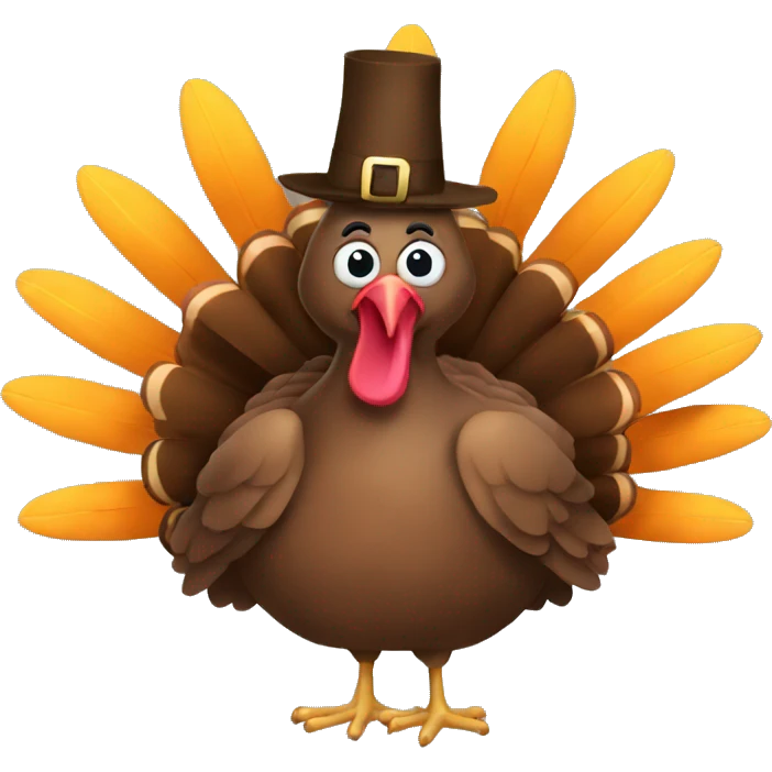 Turkey thanksgiving emoji