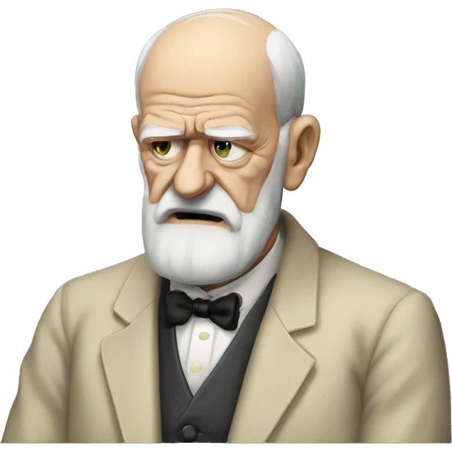 sigmund freud crying emoji