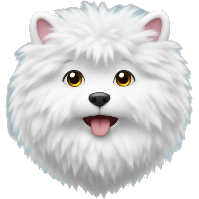 white fluffy heart emoji