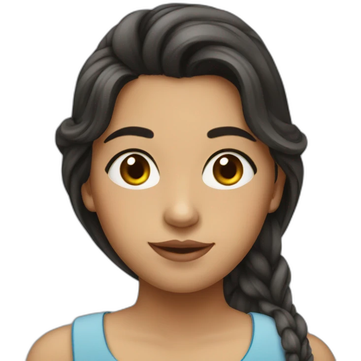 Uruguayan girl emoji