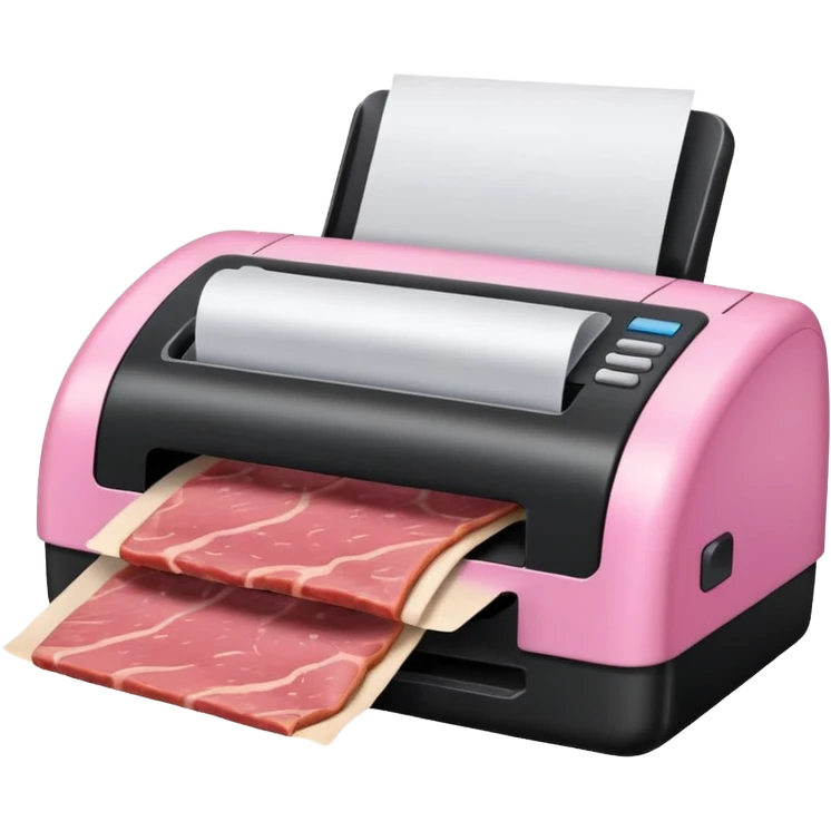 spam meat fax machine emoji