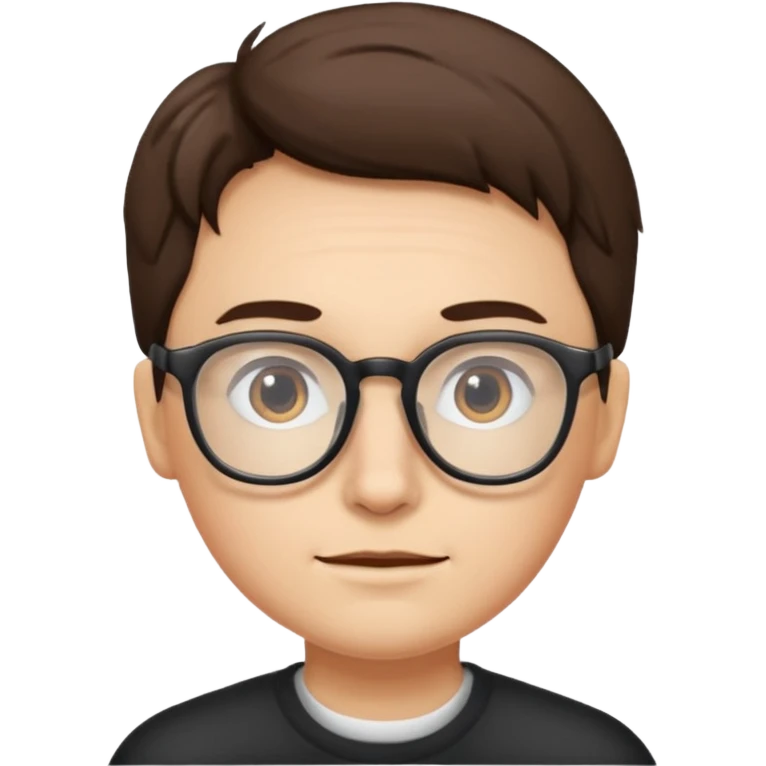 glasses wearing glasses emoji