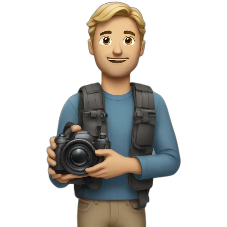 actor with cameras emoji