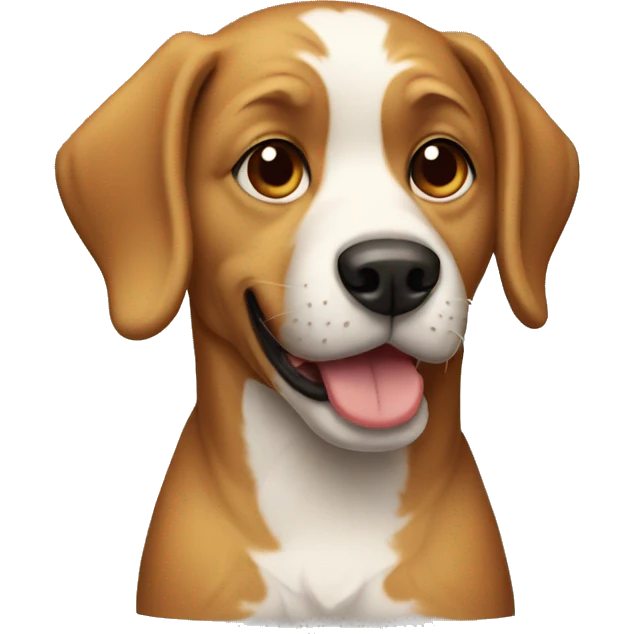 Dog with iPad  emoji