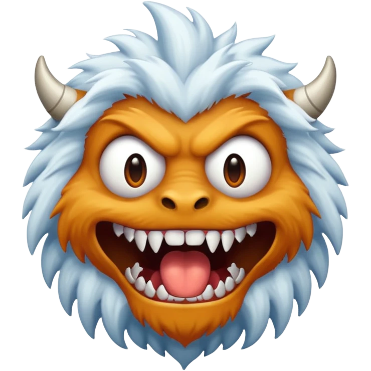 white monster emoji