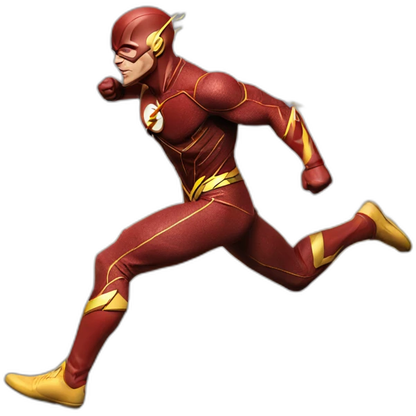 the flash running fast emoji