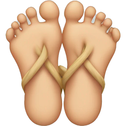 Intertwined toes  emoji