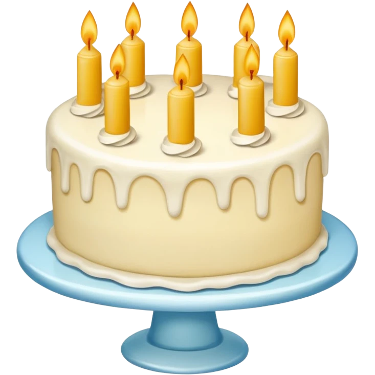 cake without a piece emoji