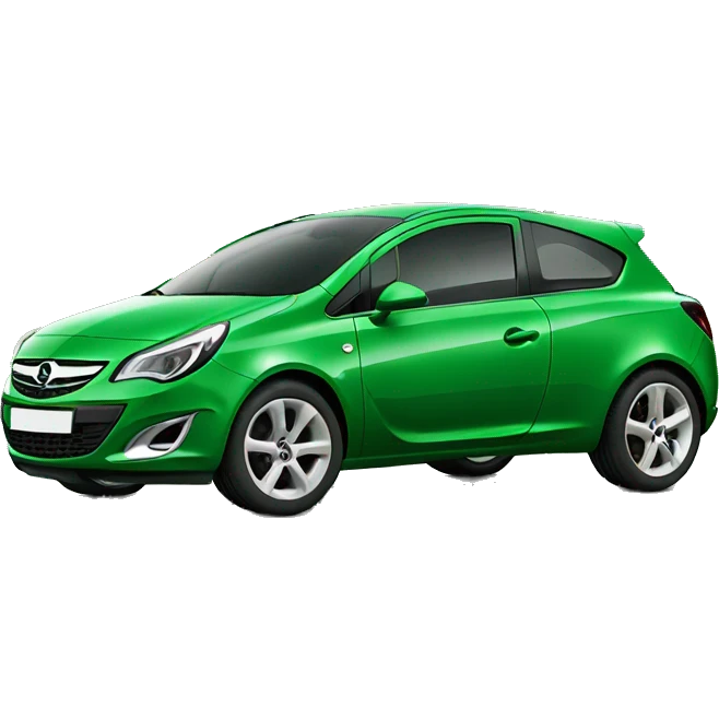Opel Corsa Green emoji