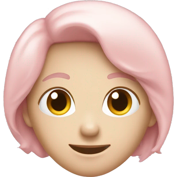 light pink hear  emoji