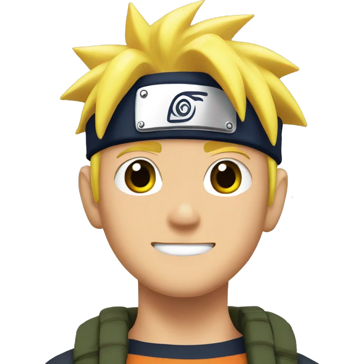 Naruto en colaire  emoji
