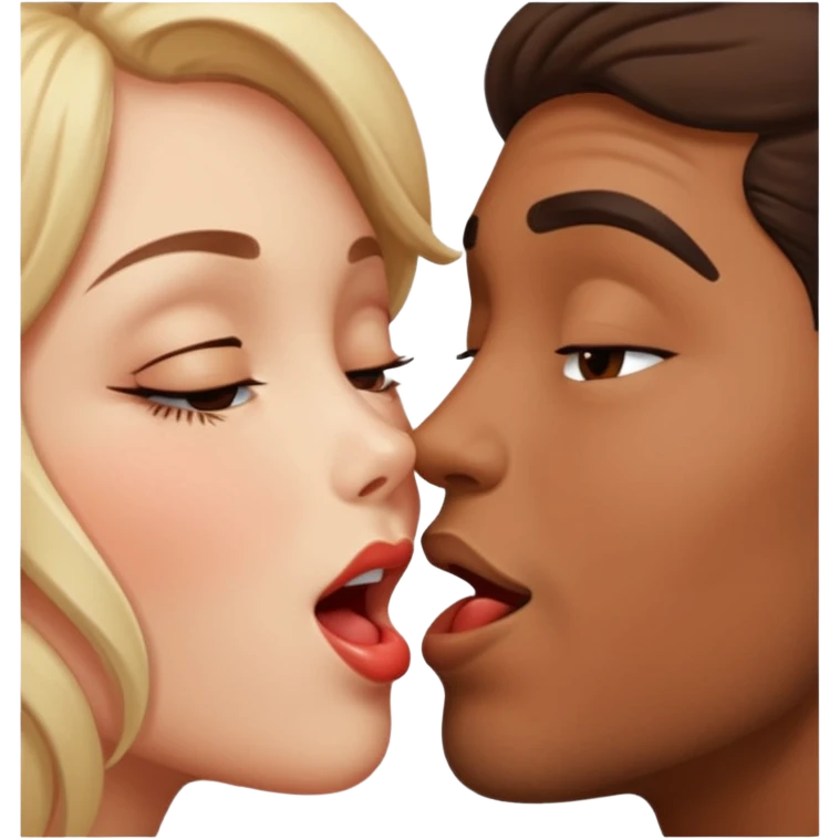 a kiss emoji