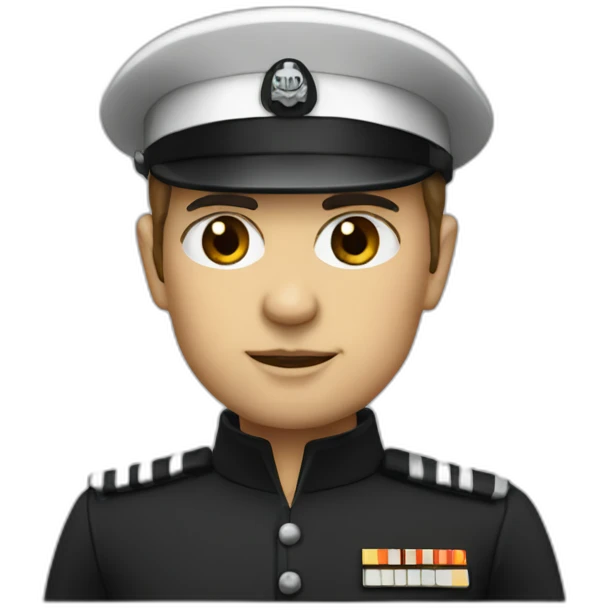 Imperial officer emoji