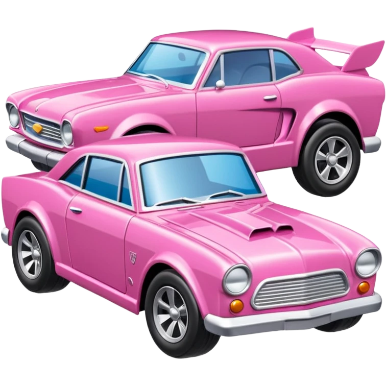 Машинка HotWheels розового цвета в классической упаковке HotWheels. emoji