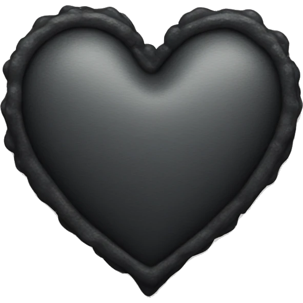black heart emoji